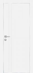 Межкомнатная дверь PX-20  AL кромка с 4-х ст. Белый матовый