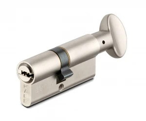 Цилиндровый механизм с вертушкой 164 SM/68 (26+10+32) mm никель 5 кл.