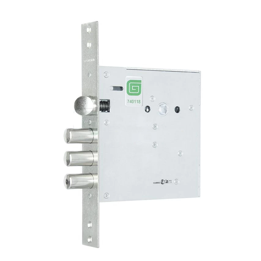 Фото Замок врезной сувальдный с защёлкой ЗВ 80.11 TERMO, 4 кл. (длин. кл. 59 мм) /128:6043/