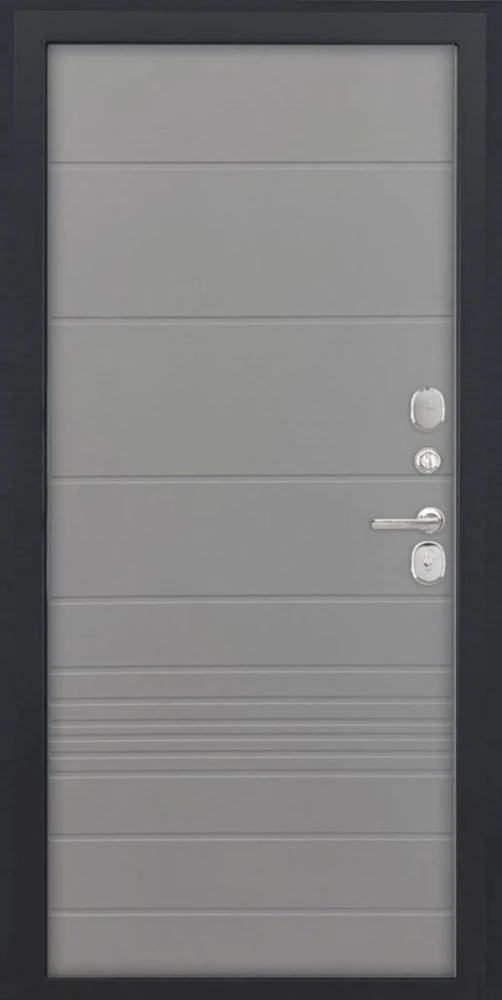 Входная дверь ДвериПРО Квадро ФЛ-700 (10мм, ясень грей) DPRO198022 внутренняя сторона