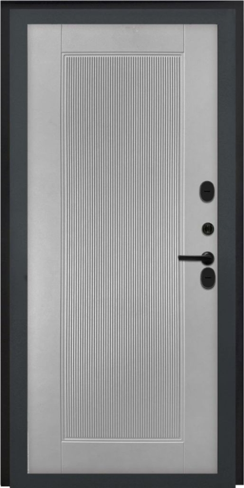 Входная дверь ДвериПРО L-3b ПВХ 10мм Астрод Velutto Grigio DPRO196755 внутренняя сторона